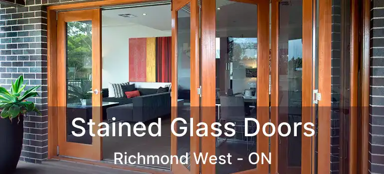  Stained Glass Doors Richmond West - ON
