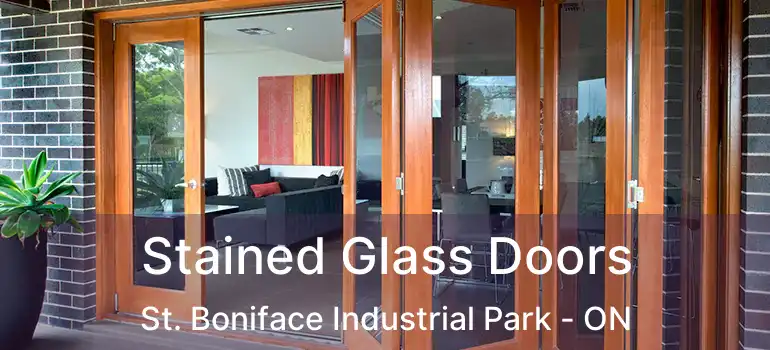  Stained Glass Doors St. Boniface Industrial Park - ON