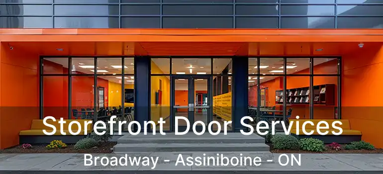  Storefront Door Services Broadway - Assiniboine - ON
