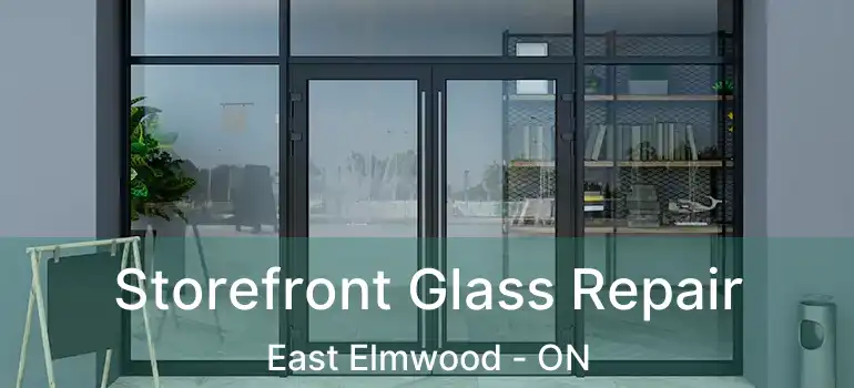  Storefront Glass Repair East Elmwood - ON