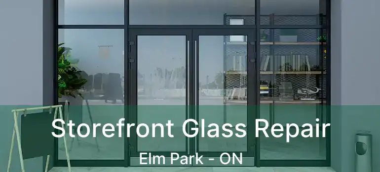  Storefront Glass Repair Elm Park - ON