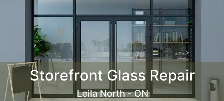  Storefront Glass Repair Leila North - ON
