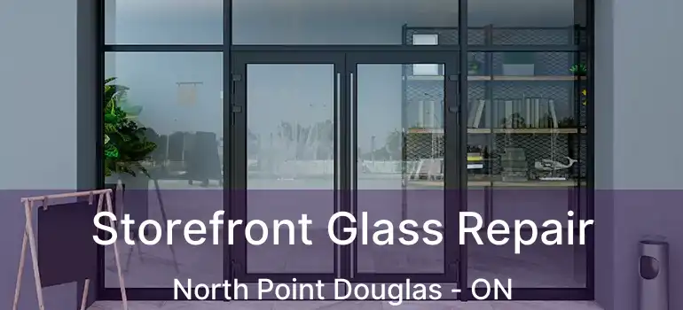  Storefront Glass Repair North Point Douglas - ON