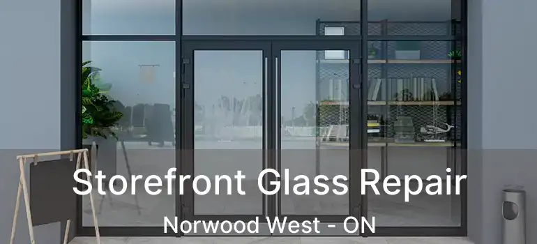  Storefront Glass Repair Norwood West - ON