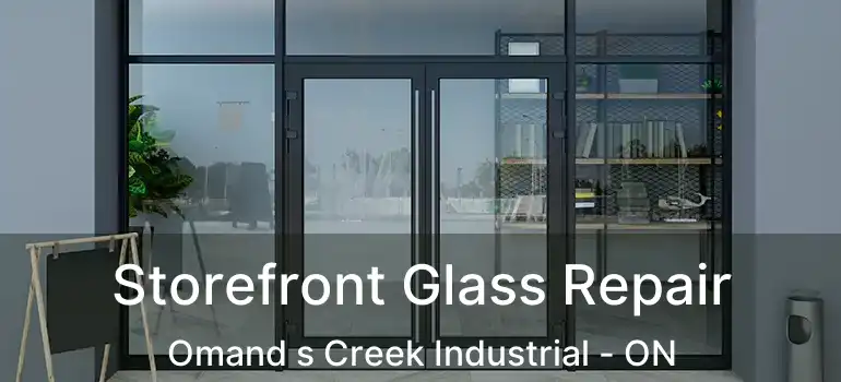  Storefront Glass Repair Omand s Creek Industrial - ON