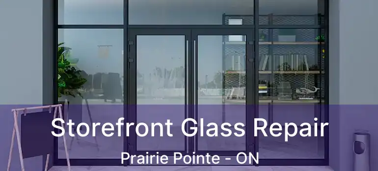  Storefront Glass Repair Prairie Pointe - ON
