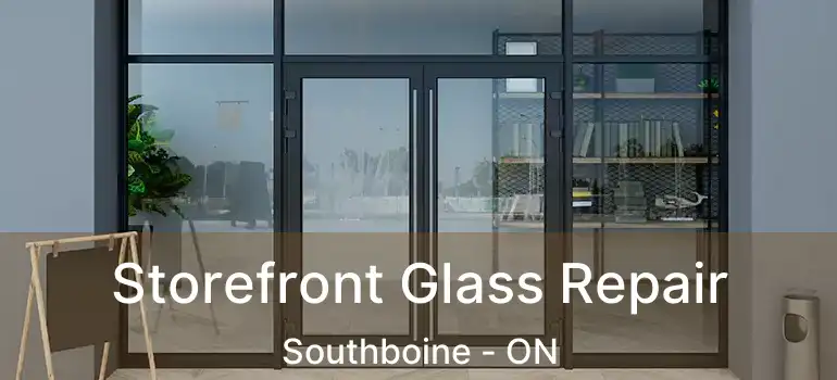  Storefront Glass Repair Southboine - ON