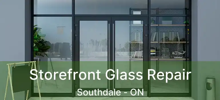  Storefront Glass Repair Southdale - ON
