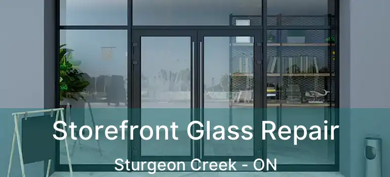  Storefront Glass Repair Sturgeon Creek - ON