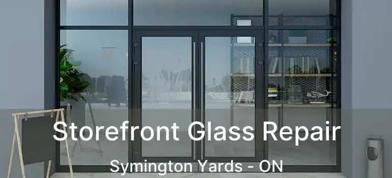  Storefront Glass Repair Symington Yards - ON