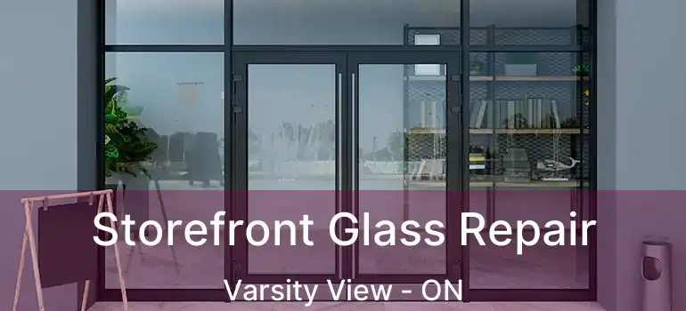  Storefront Glass Repair Varsity View - ON