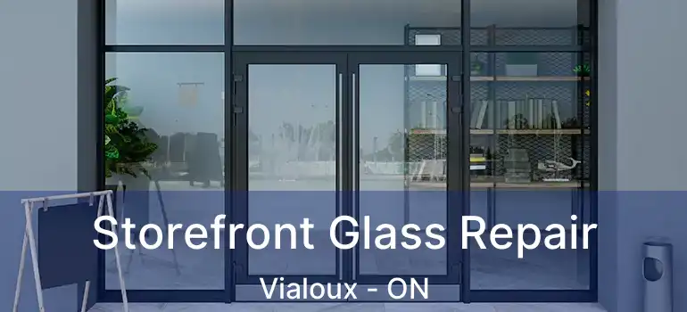  Storefront Glass Repair Vialoux - ON