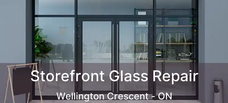  Storefront Glass Repair Wellington Crescent - ON