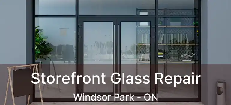  Storefront Glass Repair Windsor Park - ON