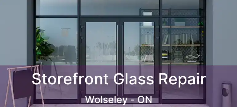  Storefront Glass Repair Wolseley - ON