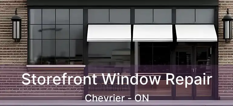  Storefront Window Repair Chevrier - ON