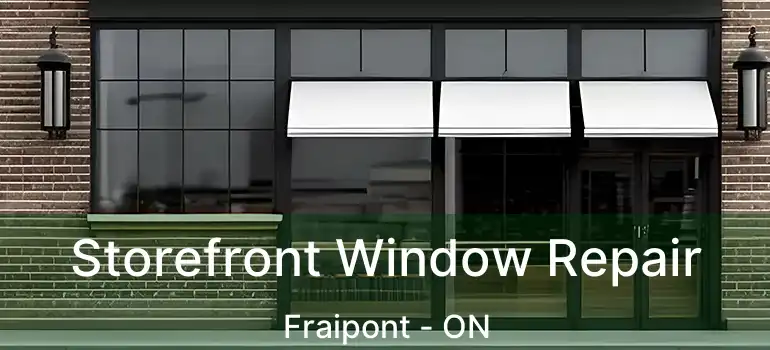  Storefront Window Repair Fraipont - ON