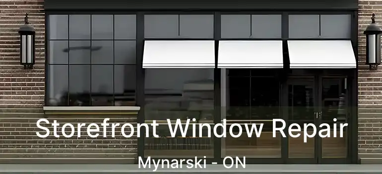  Storefront Window Repair Mynarski - ON