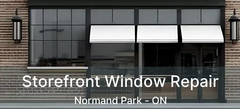  Storefront Window Repair Normand Park - ON