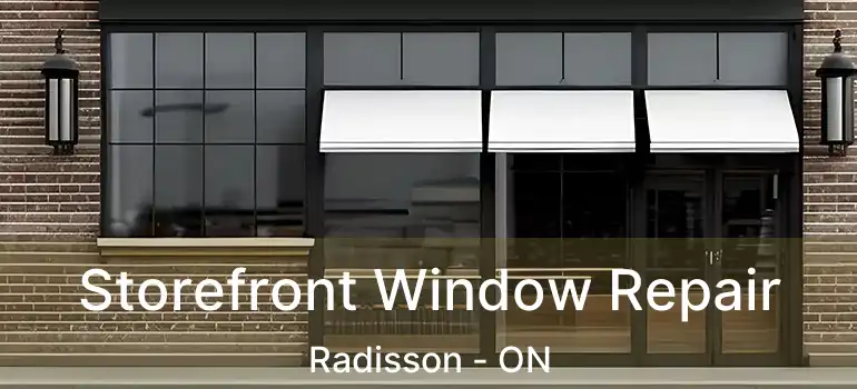  Storefront Window Repair Radisson - ON
