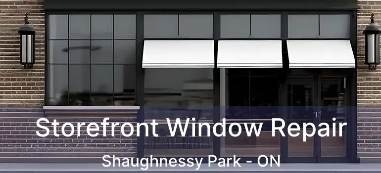  Storefront Window Repair Shaughnessy Park - ON