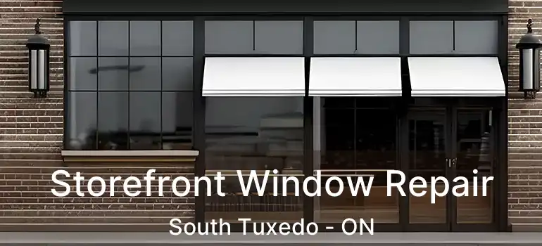  Storefront Window Repair South Tuxedo - ON