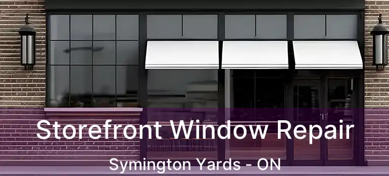  Storefront Window Repair Symington Yards - ON