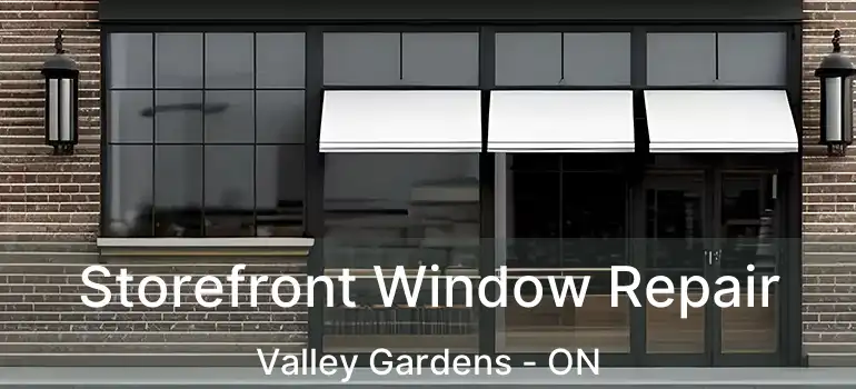  Storefront Window Repair Valley Gardens - ON