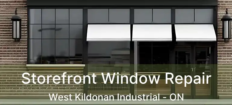  Storefront Window Repair West Kildonan Industrial - ON