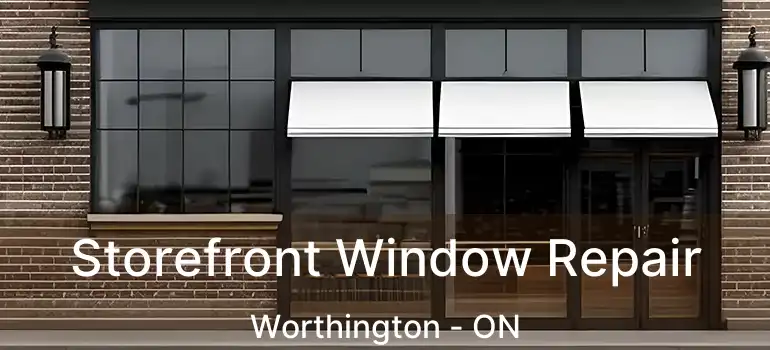  Storefront Window Repair Worthington - ON