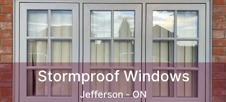  Stormproof Windows Jefferson - ON