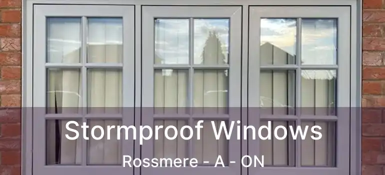  Stormproof Windows Rossmere - A - ON