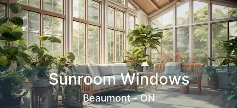  Sunroom Windows Beaumont - ON