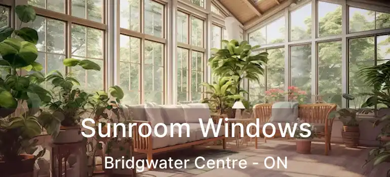  Sunroom Windows Bridgwater Centre - ON