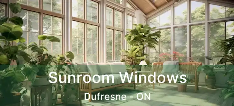  Sunroom Windows Dufresne - ON