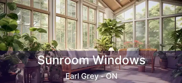 Sunroom Windows Earl Grey - ON