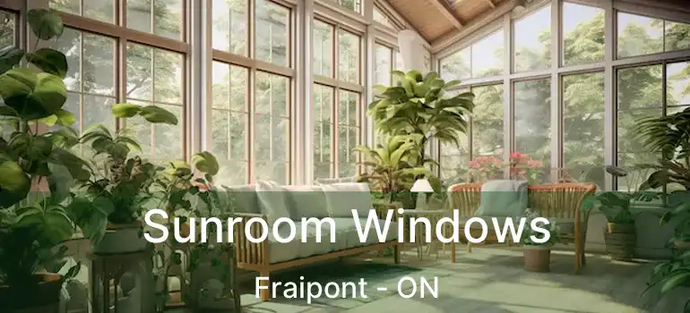  Sunroom Windows Fraipont - ON