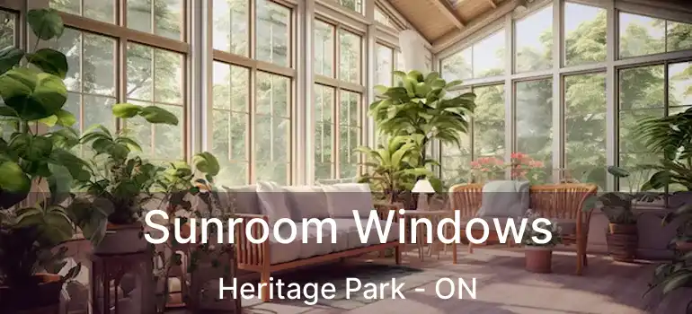  Sunroom Windows Heritage Park - ON