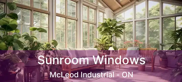  Sunroom Windows McLeod Industrial - ON