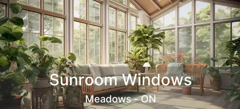  Sunroom Windows Meadows - ON