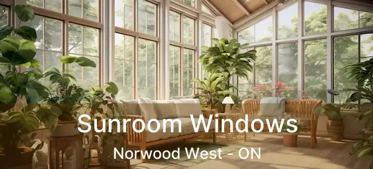  Sunroom Windows Norwood West - ON