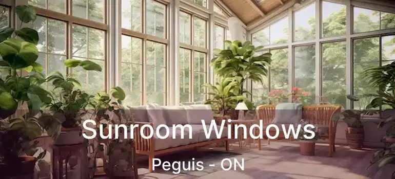  Sunroom Windows Peguis - ON