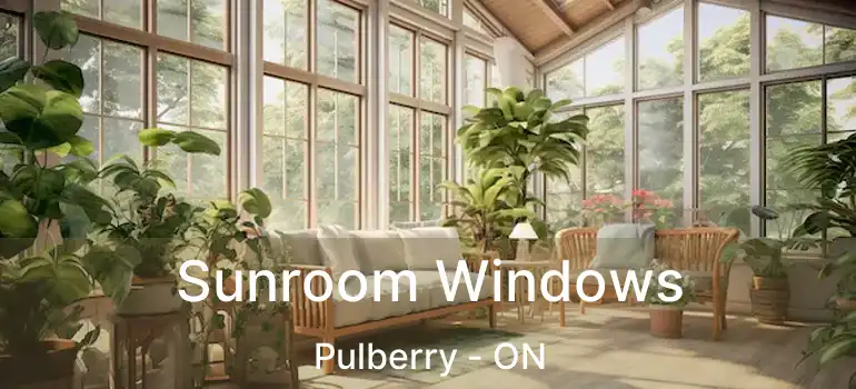  Sunroom Windows Pulberry - ON