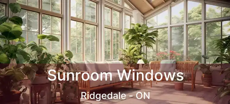 Sunroom Windows Ridgedale - ON