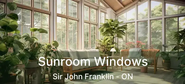  Sunroom Windows Sir John Franklin - ON