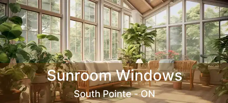  Sunroom Windows South Pointe - ON