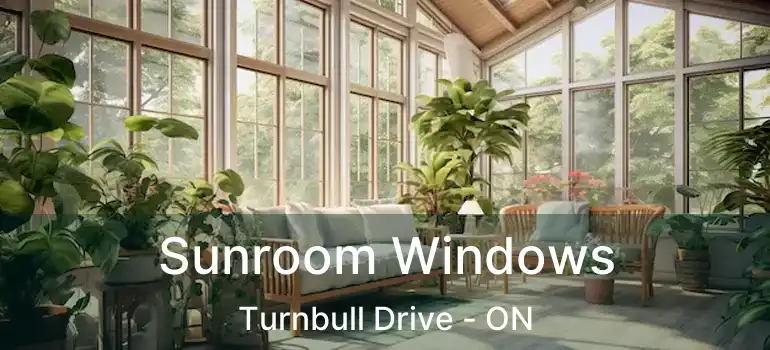  Sunroom Windows Turnbull Drive - ON