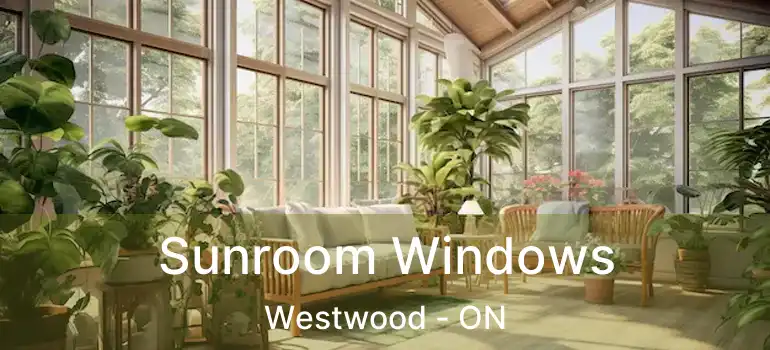  Sunroom Windows Westwood - ON