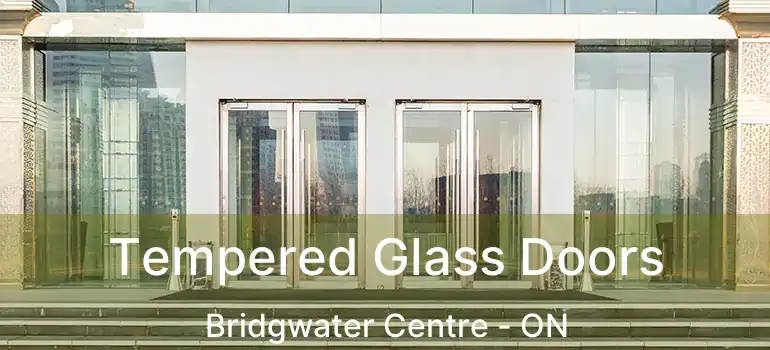  Tempered Glass Doors Bridgwater Centre - ON