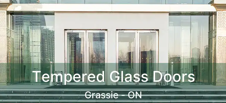  Tempered Glass Doors Grassie - ON